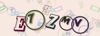 This is a captcha-picture. It is used to prevent mass-access by robots. (see: www.captcha.net)