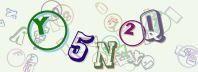 This is a captcha-picture. It is used to prevent mass-access by robots. (see: www.captcha.net)
