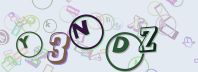 This is a captcha-picture. It is used to prevent mass-access by robots. (see: www.captcha.net)